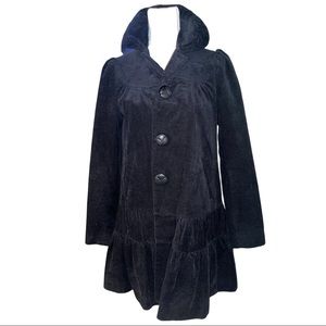 Anthropology size 2 black pea coat